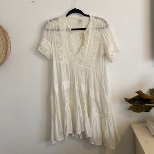 Sheer lace above knee spell the gypsy dress